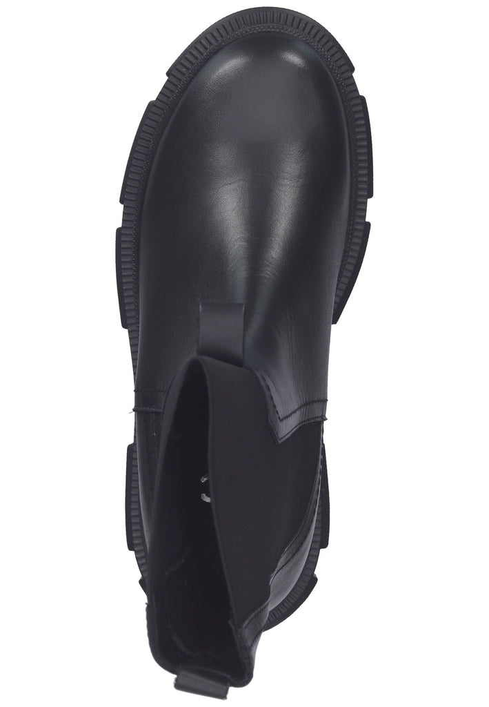 Stiefeletten ILC Stiefelette Leder/Textil Schwarz