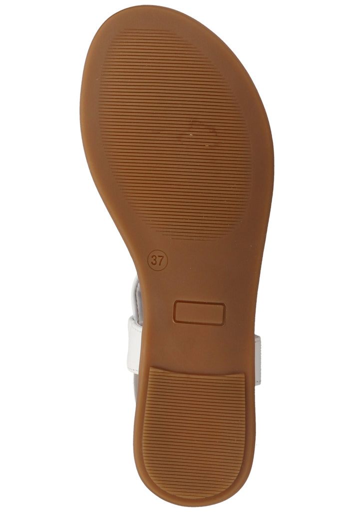 ILC Zehensteg Leder/Textil Weiß