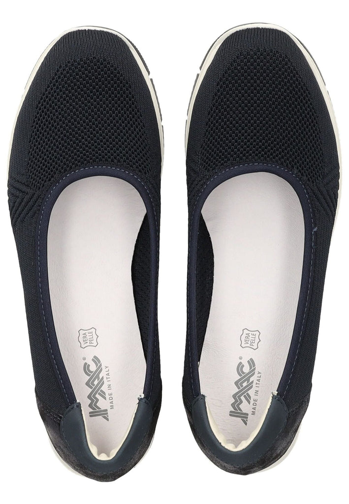 IMAC Ballerinas Lederimitat/Mesh Dunkelblau