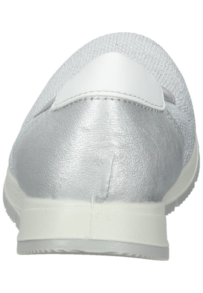 IMAC Ballerinas Textil Silber/Weiß