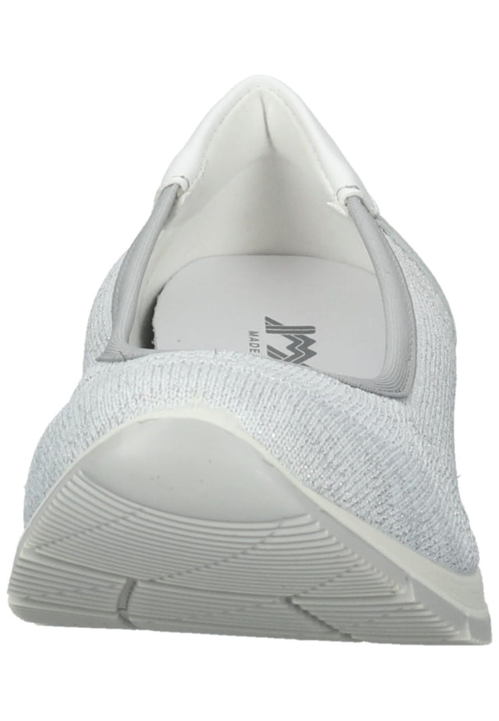 IMAC Ballerinas Textil Silber/Weiß