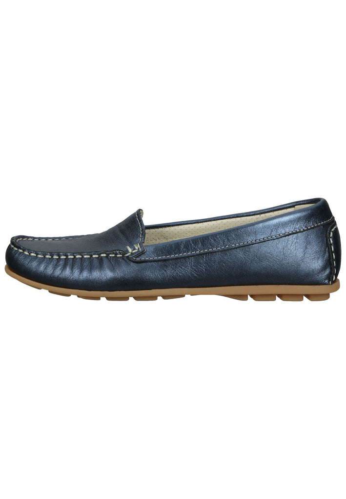 Halbschuhe IMAC Mokassin Leder Blau