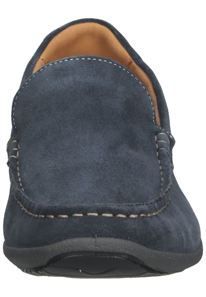 Halbschuhe IMAC Mokassin Veloursleder Blau