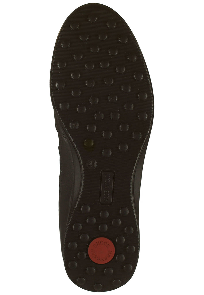 IMAC Halbschuhe Leder Schwarz