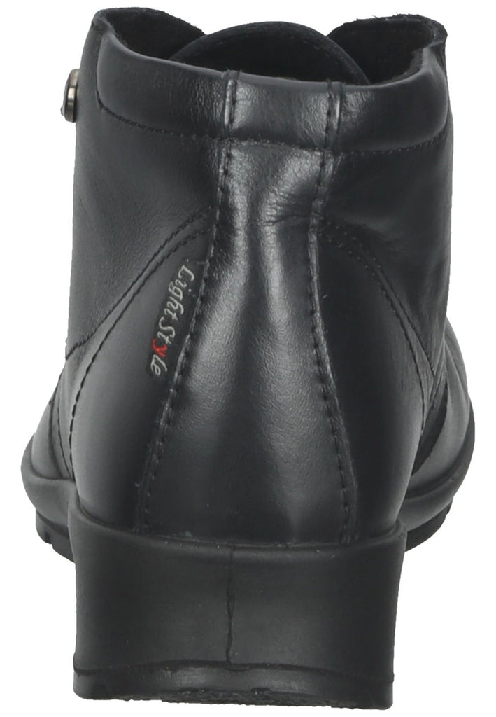 IMAC Halbschuhe Nappaleder Schwarz Warmfutter