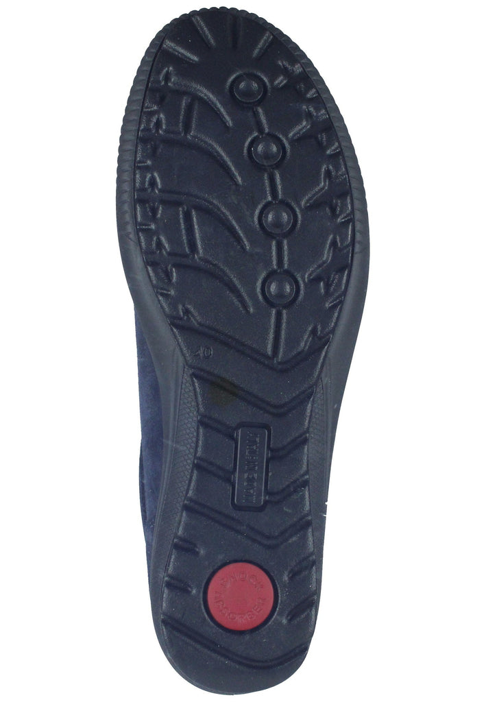 IMAC Halbschuhe Veloursleder Blau