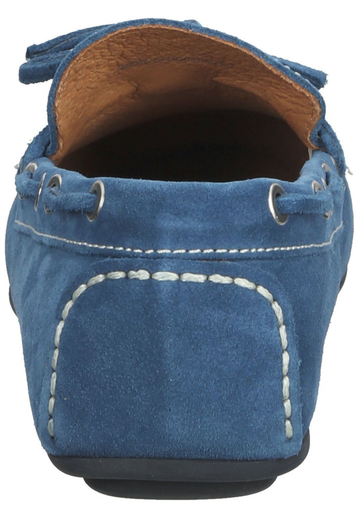 IMAC Halbschuhe Veloursleder Hellblau