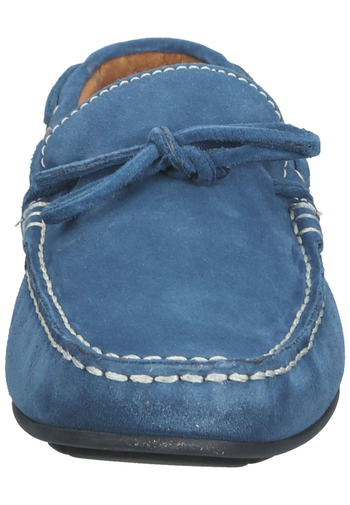 IMAC Halbschuhe Veloursleder Hellblau