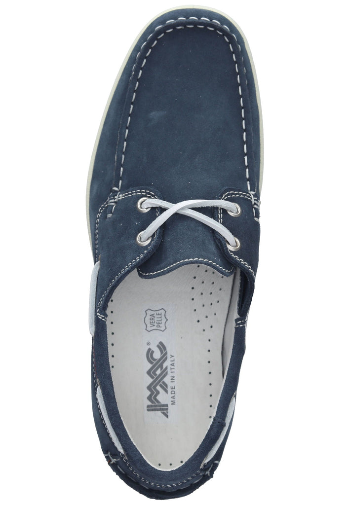 IMAC Halbschuhe Veloursleder Navy