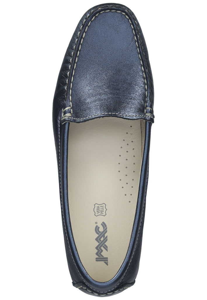 IMAC Mokassin Leder Blau