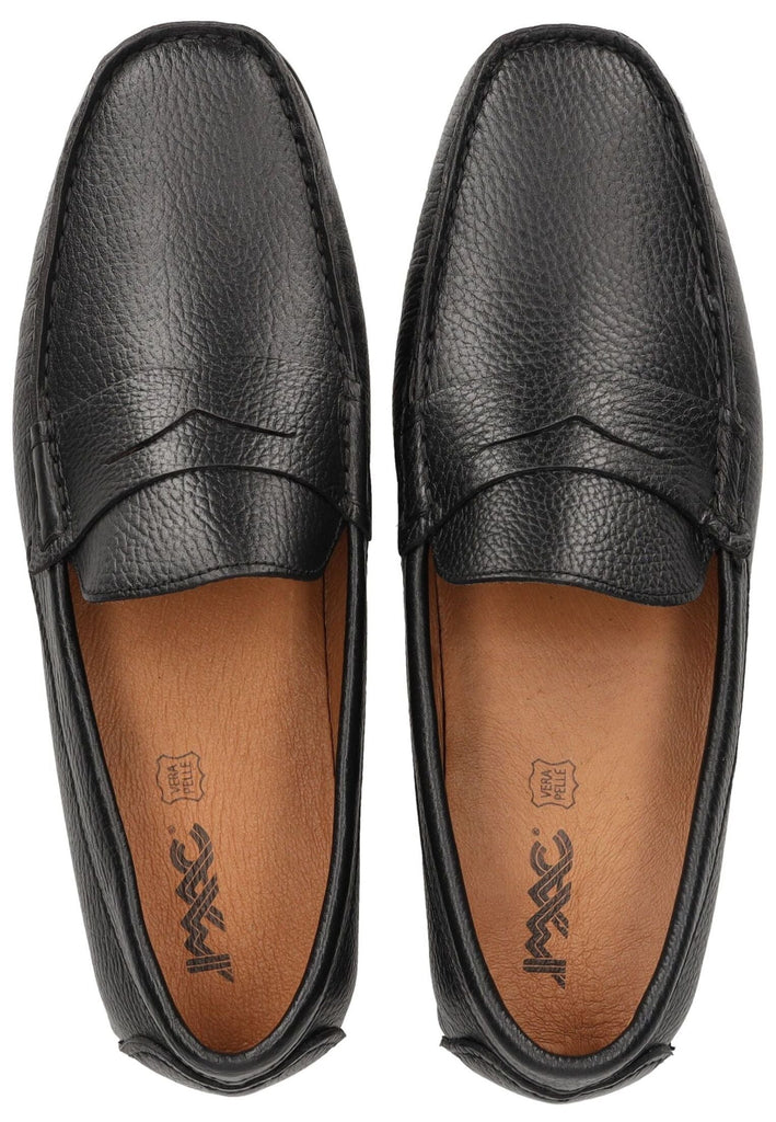 IMAC Mokassin Leder Schwarz