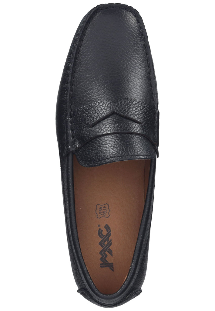 IMAC Mokassin Leder Schwarz