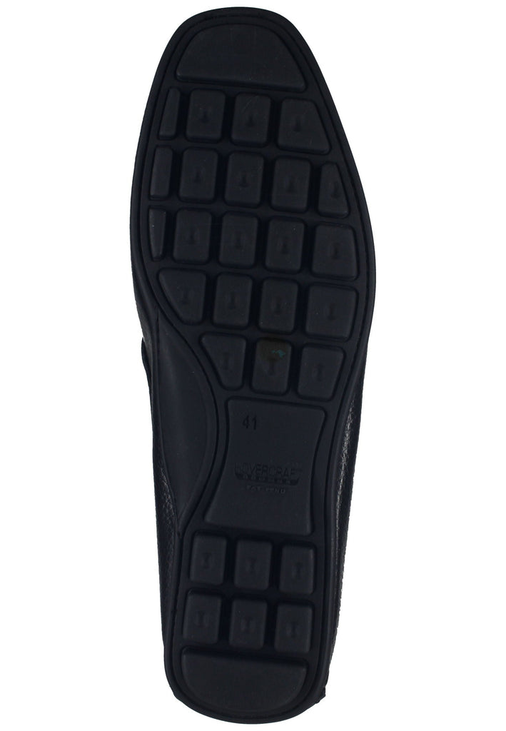 IMAC Mokassin Leder Schwarz/Schwarz