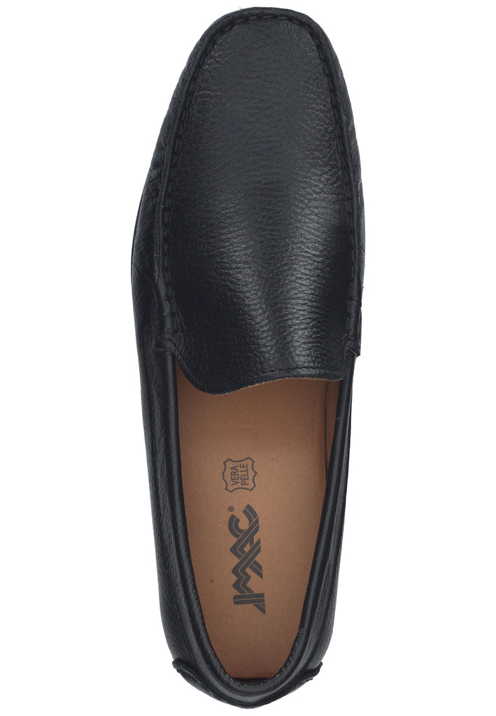 IMAC Mokassin Leder Schwarz/Schwarz