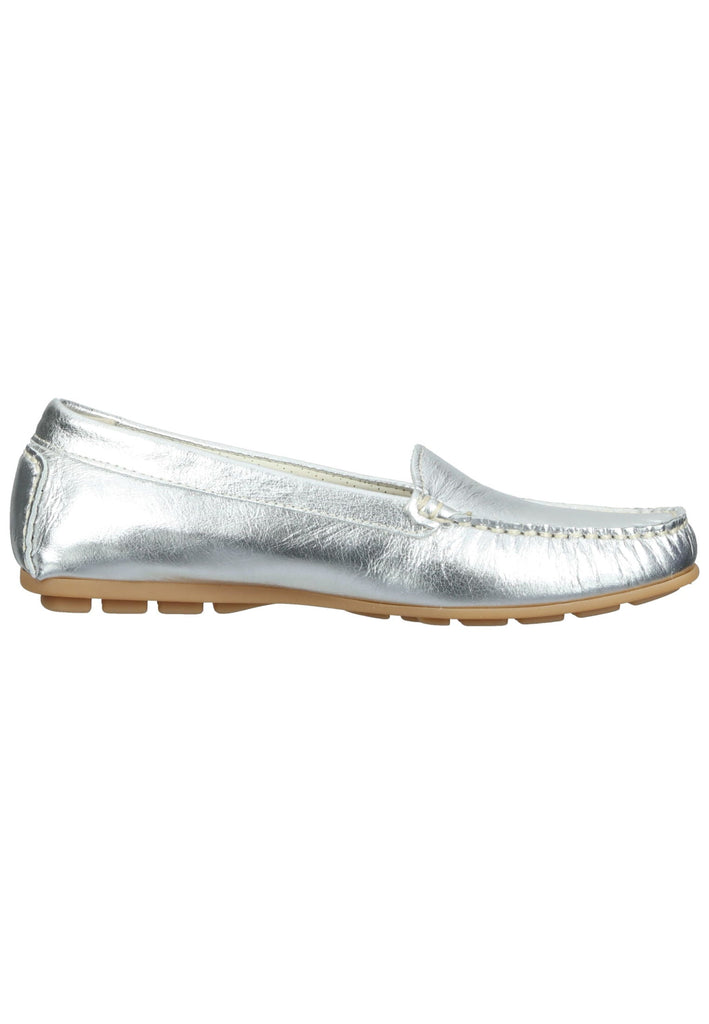 IMAC Mokassin Leder Silber