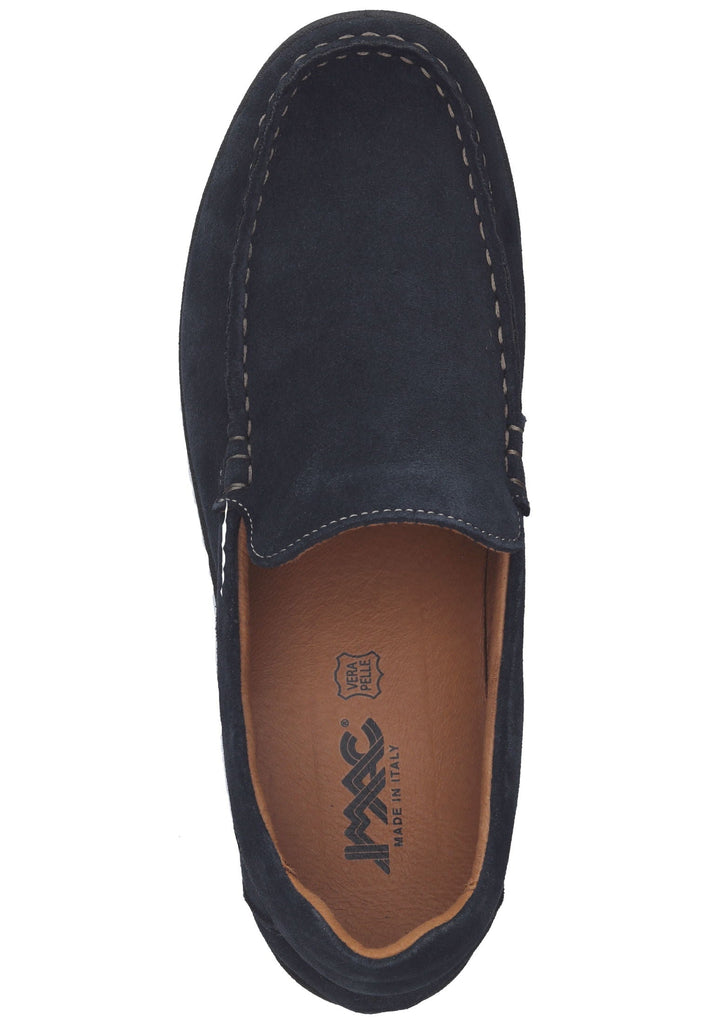 IMAC Mokassin Veloursleder Blau
