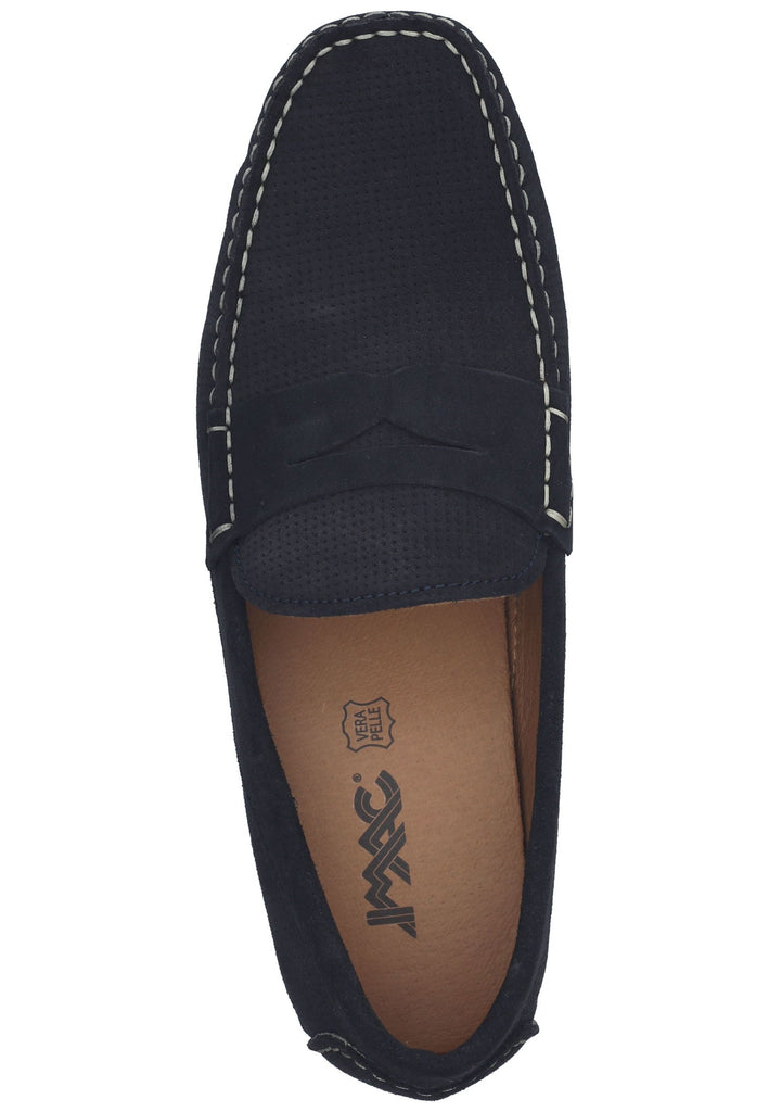 IMAC Mokassin Veloursleder Dunkelblau