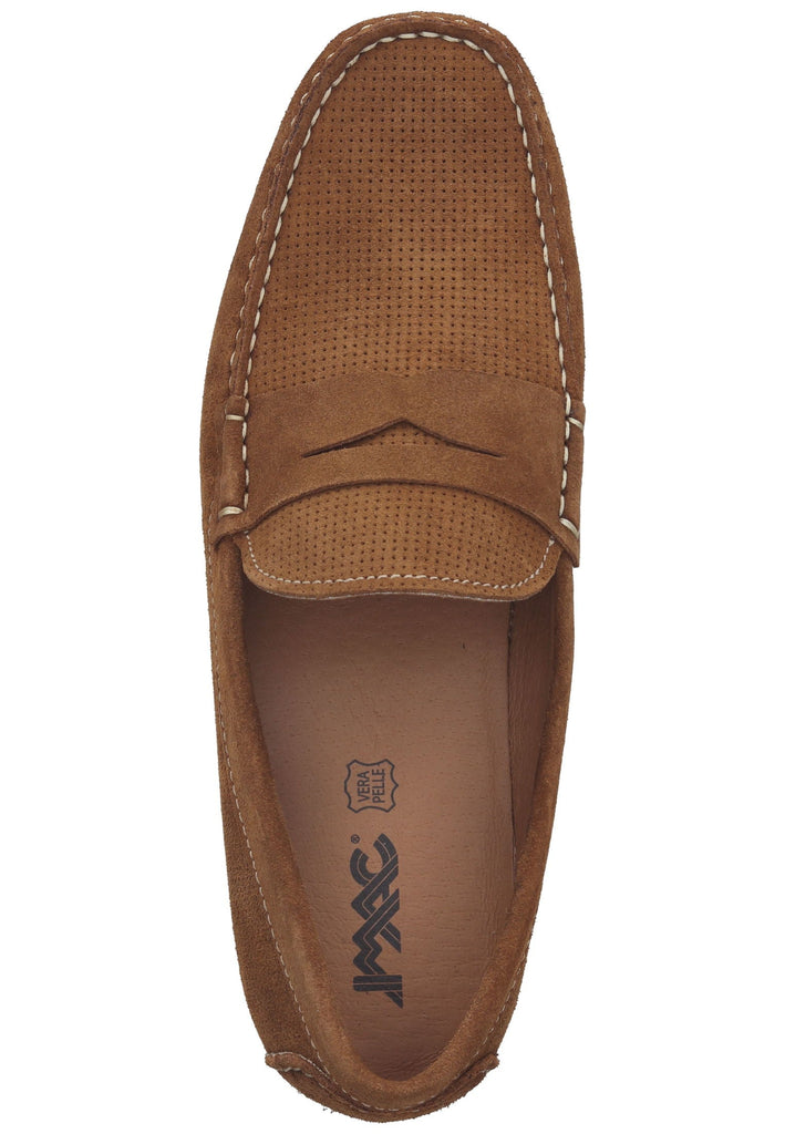 IMAC Mokassin Veloursleder Tabak