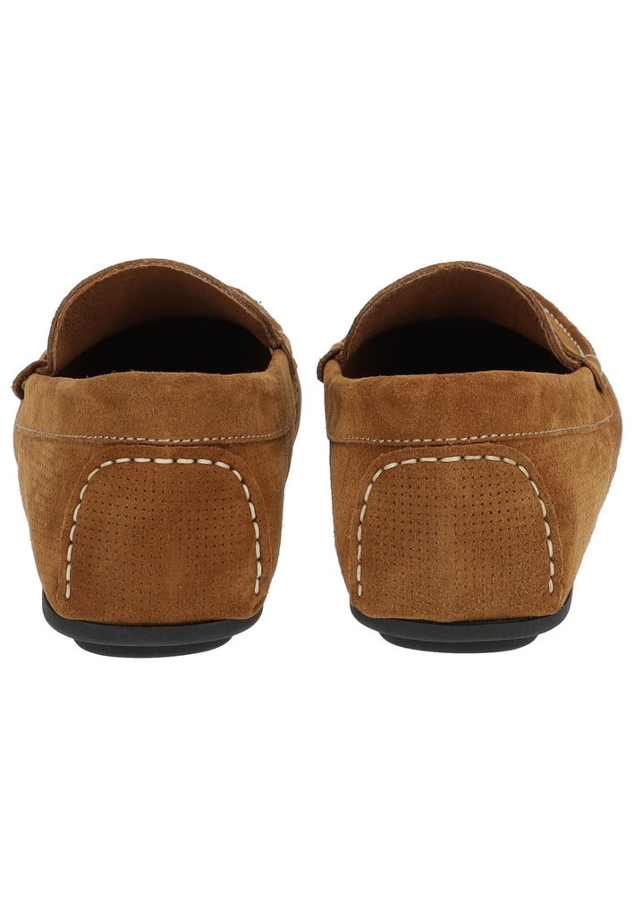 IMAC Mokassin Veloursleder Tobacco