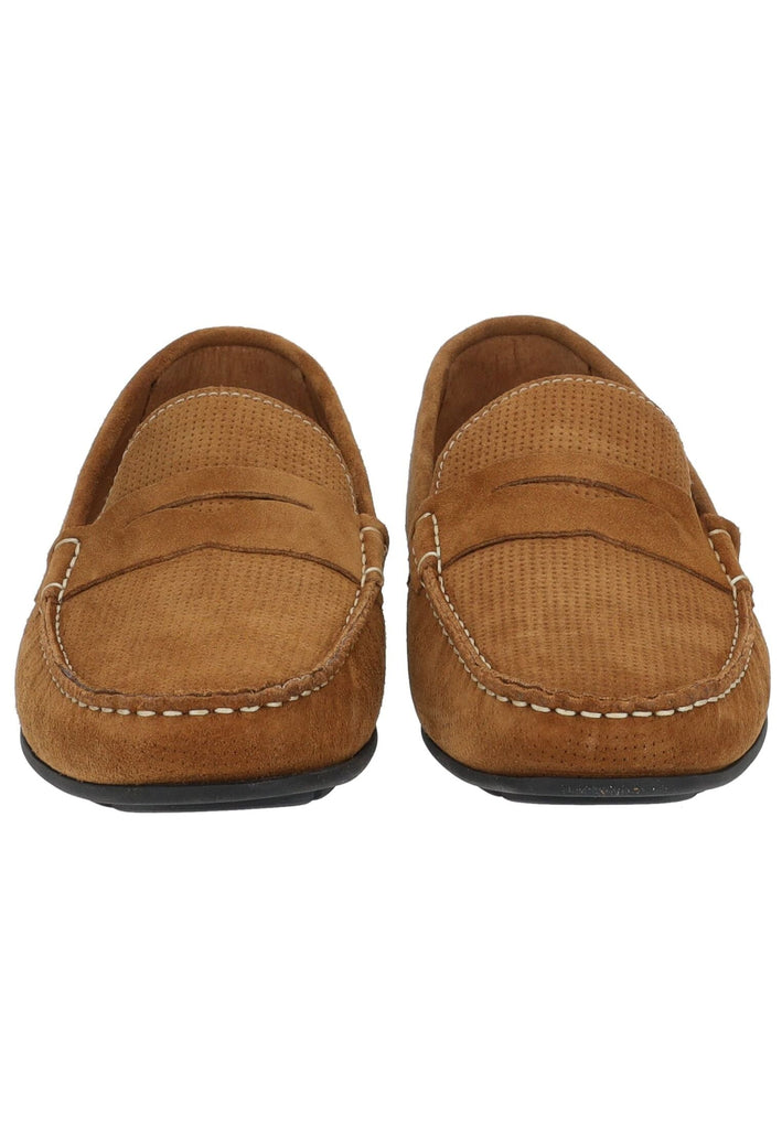 IMAC Mokassin Veloursleder Tobacco