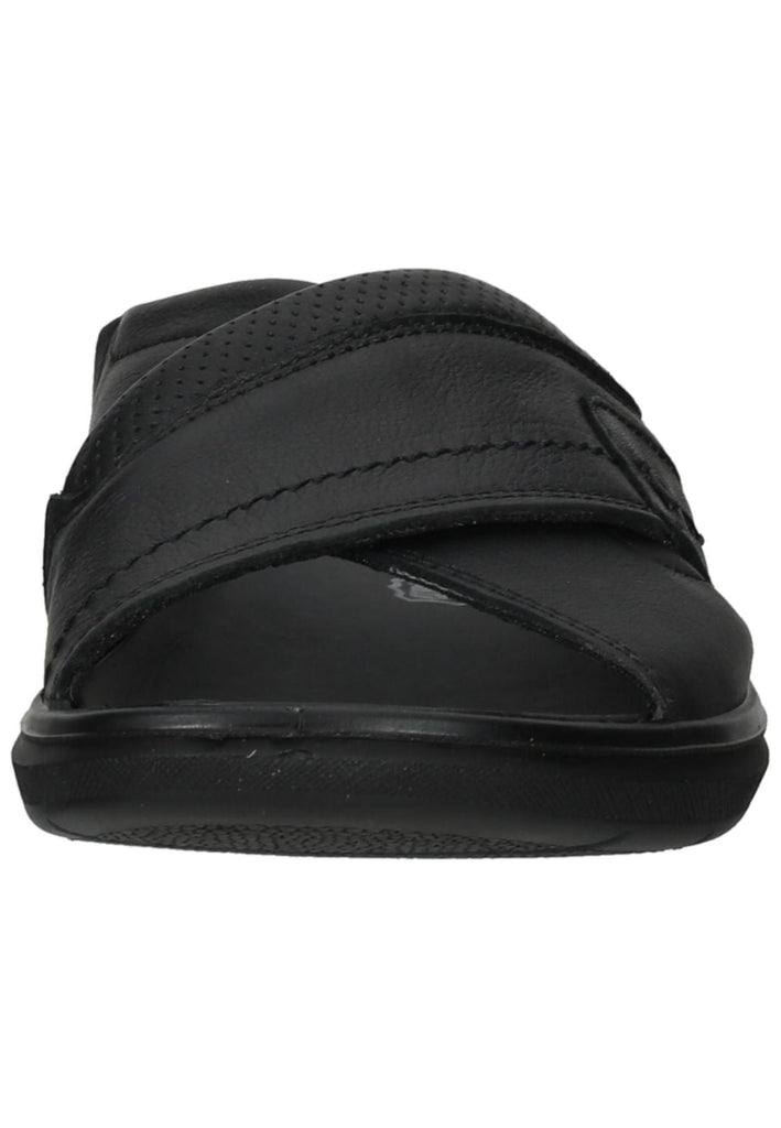 IMAC Pantoletten Leder Schwarz