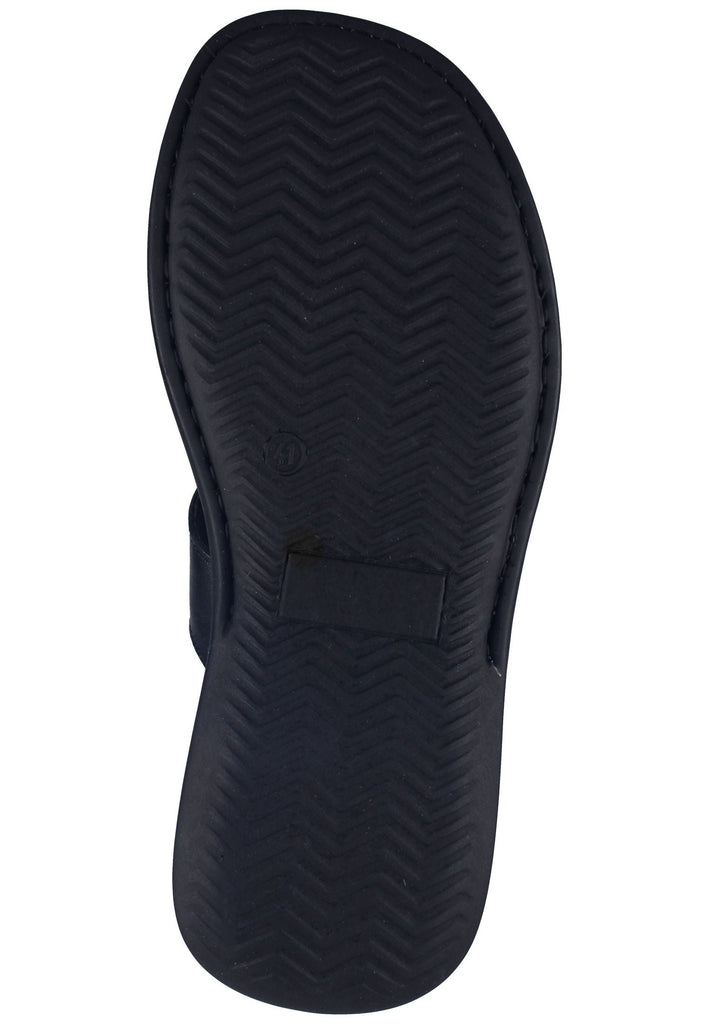 IMAC Pantoletten Leder Schwarz