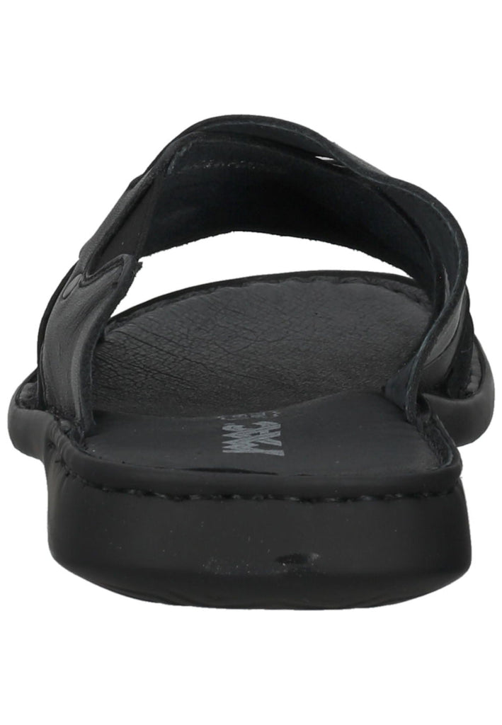 IMAC Pantoletten Leder Schwarz