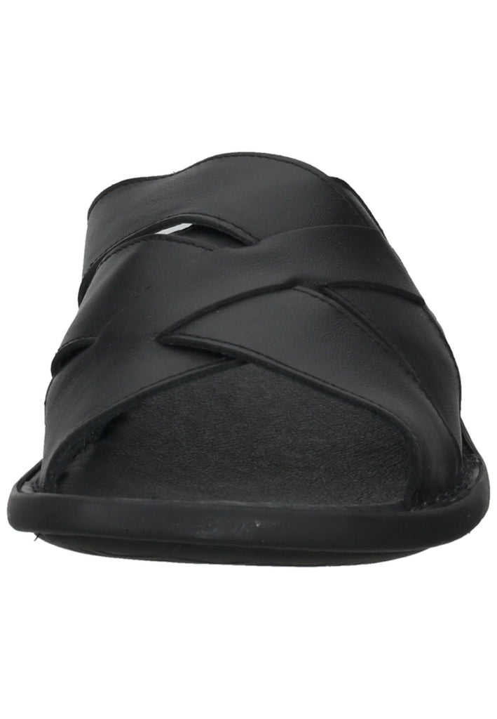 IMAC Pantoletten Leder Schwarz