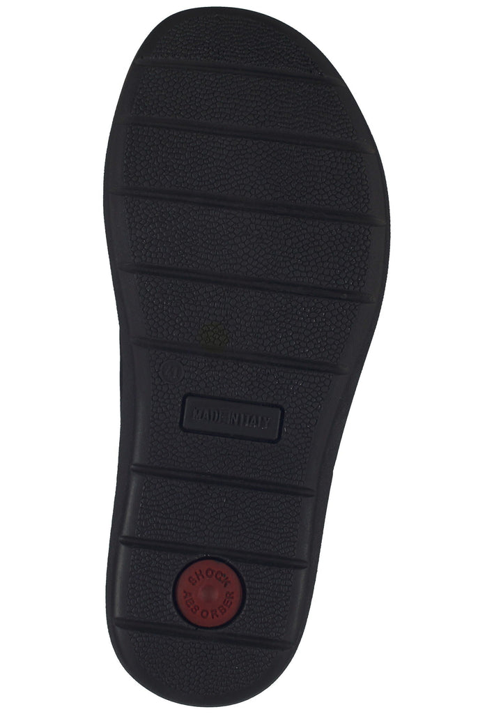 IMAC Pantoletten Leder Schwarz