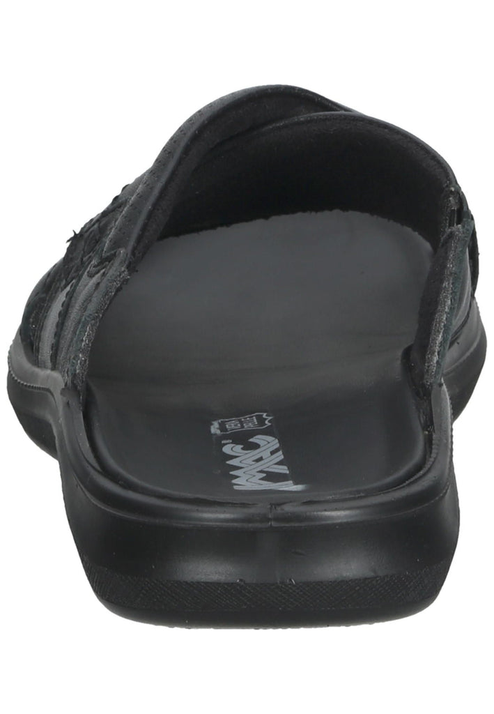 IMAC Pantoletten Nappaleder Schwarz