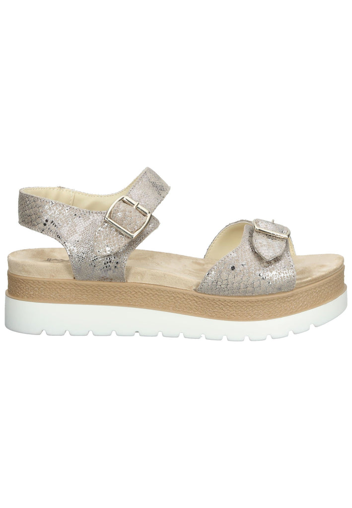 IMAC Sandalen Leder Beige/Grau