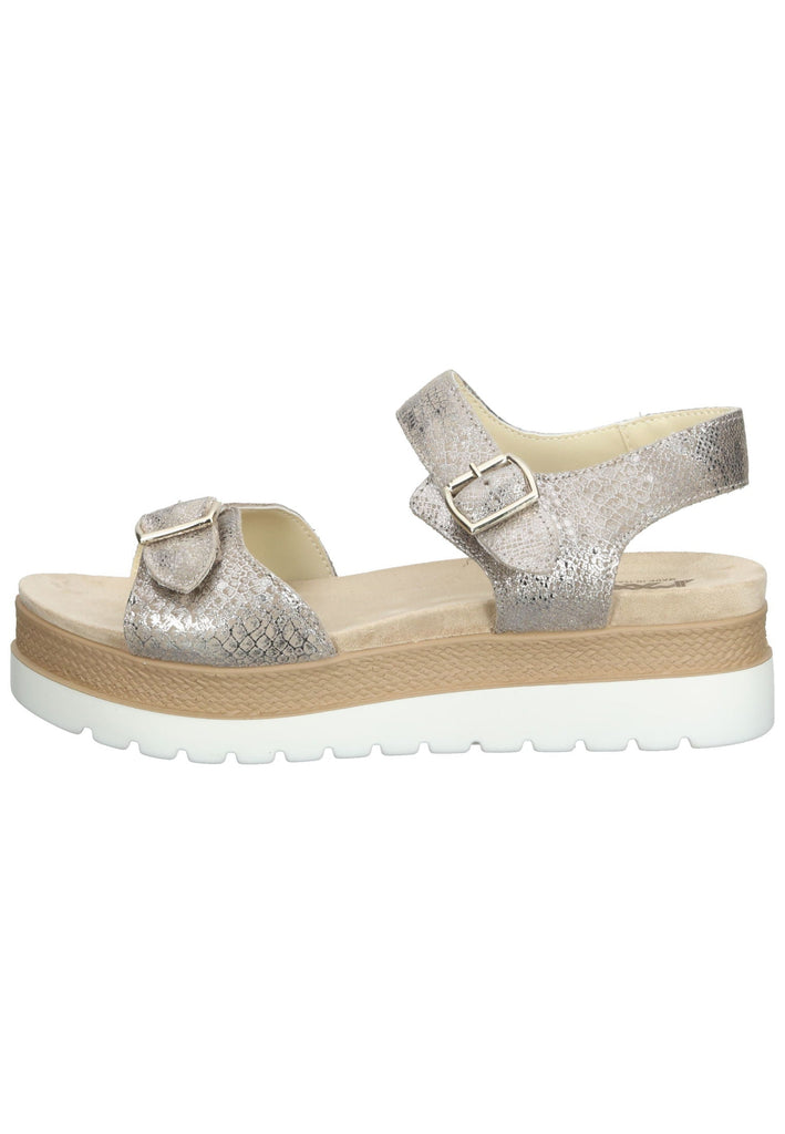 IMAC Sandalen Leder Beige/Grau