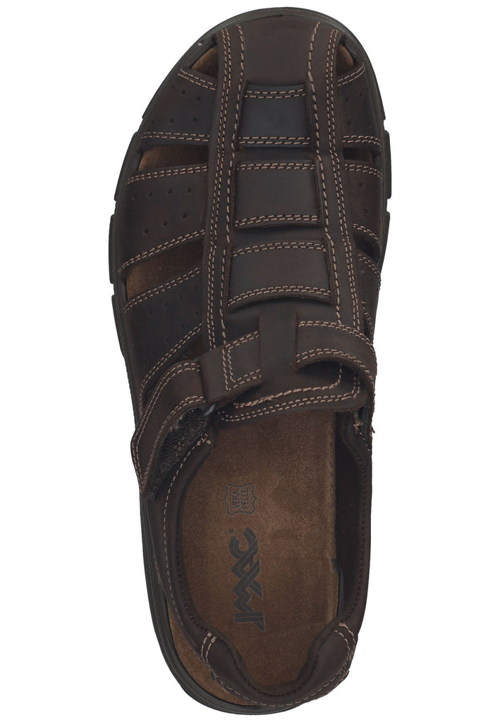 IMAC Sandalen Leder Dunkelbraun