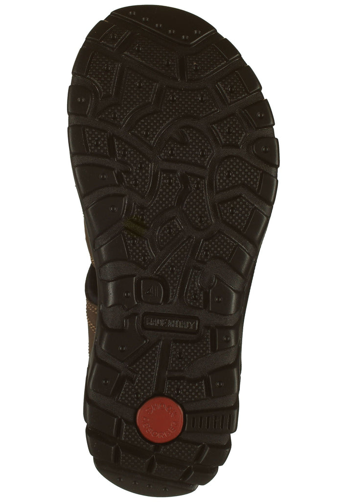 IMAC Sandalen Leder Dunkelbraun