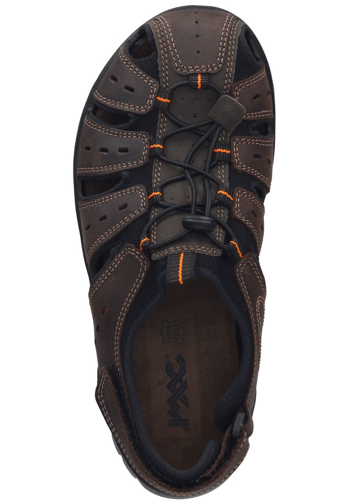 IMAC Sandalen Leder Dunkelbraun