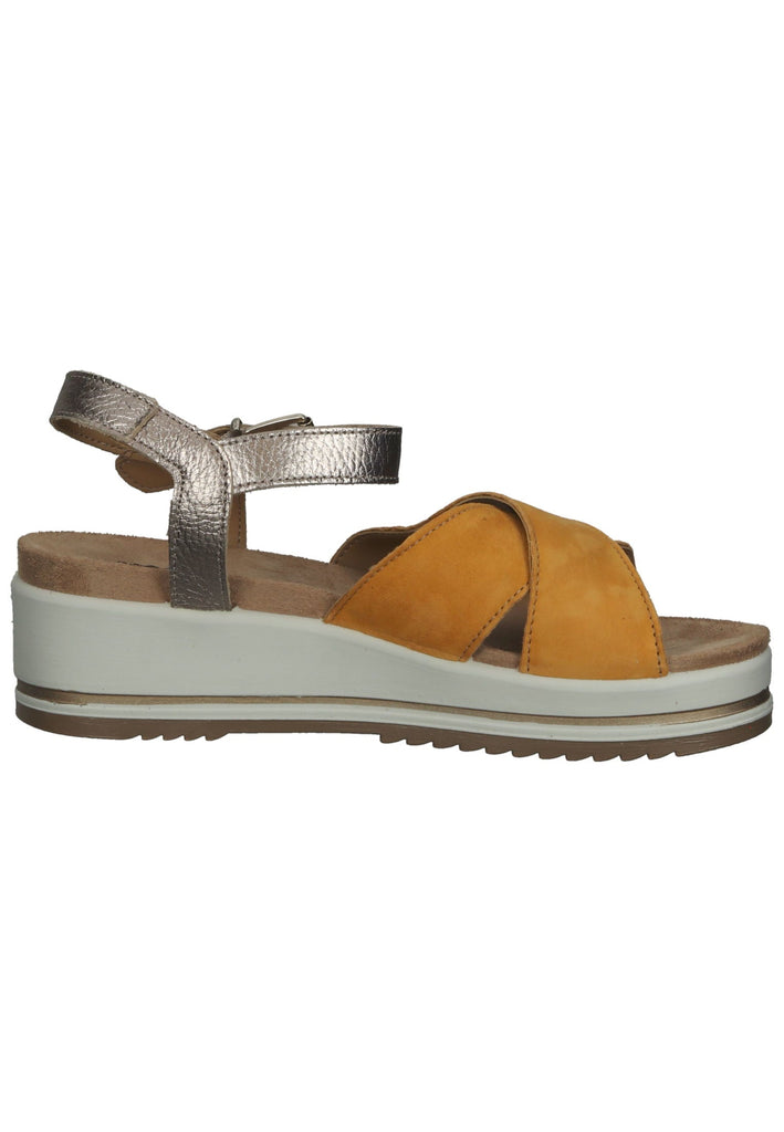 IMAC Sandalen Leder Gelb