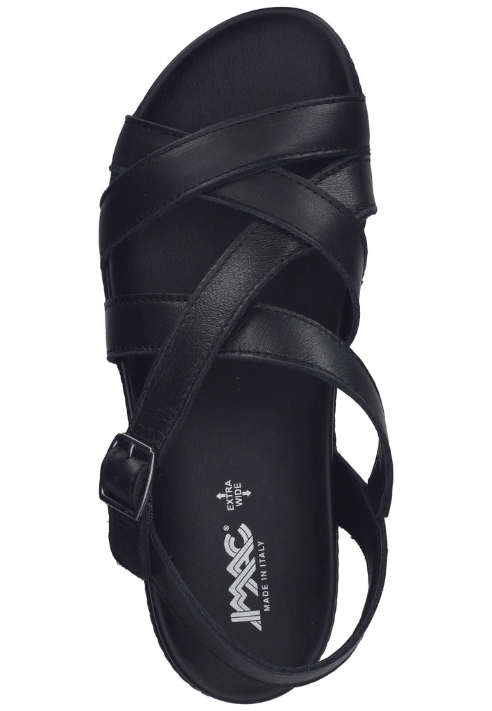 IMAC Sandalen Leder Schwarz