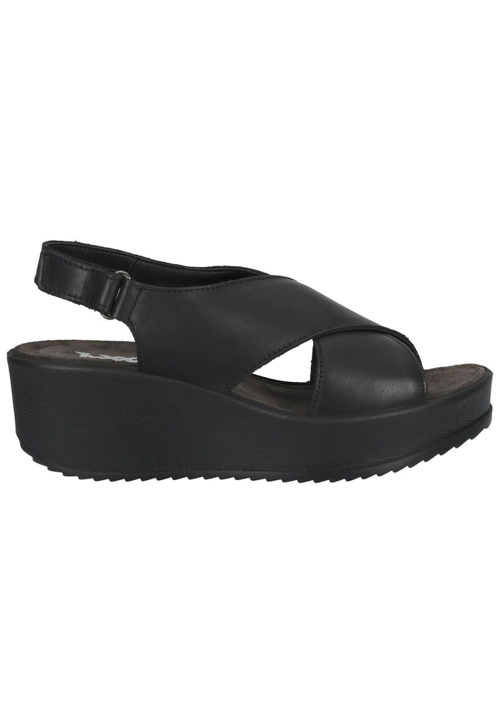 IMAC Sandalen Leder Schwarz