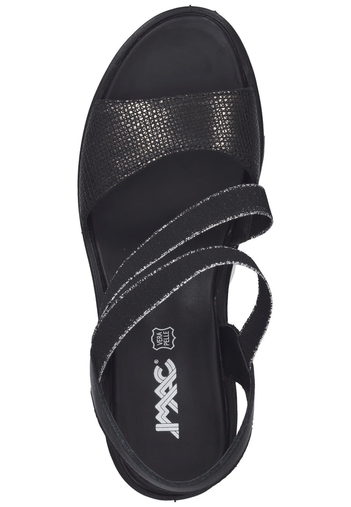 IMAC Sandalen Leder Schwarz