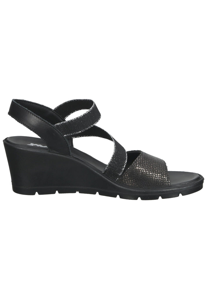 IMAC Sandalen Leder Schwarz