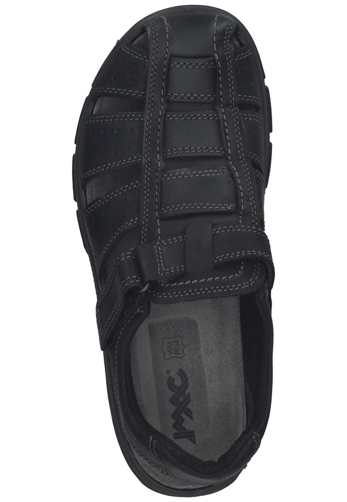 IMAC Sandalen Leder Schwarz/Schwarz