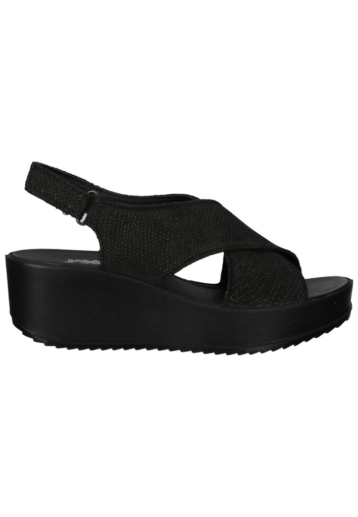 IMAC Sandalen Leder Schwarz/Schwarz