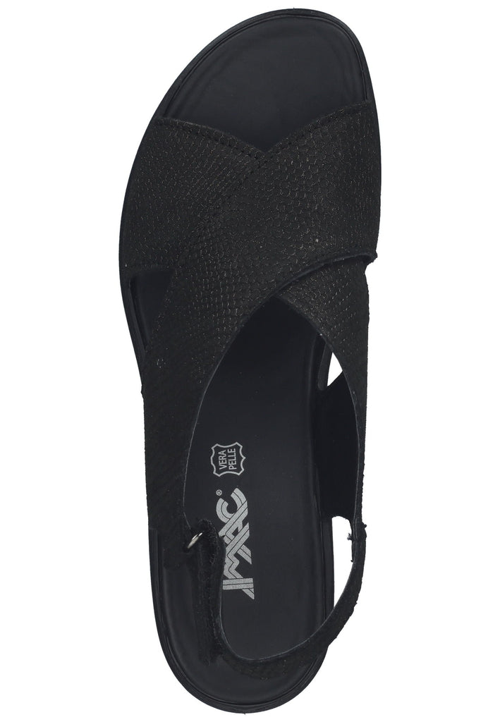 IMAC Sandalen Leder Schwarz/Schwarz