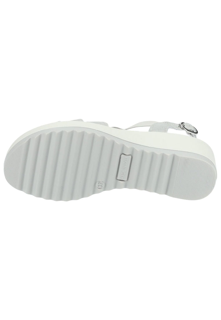 IMAC Sandalen Leder Silber/Grau
