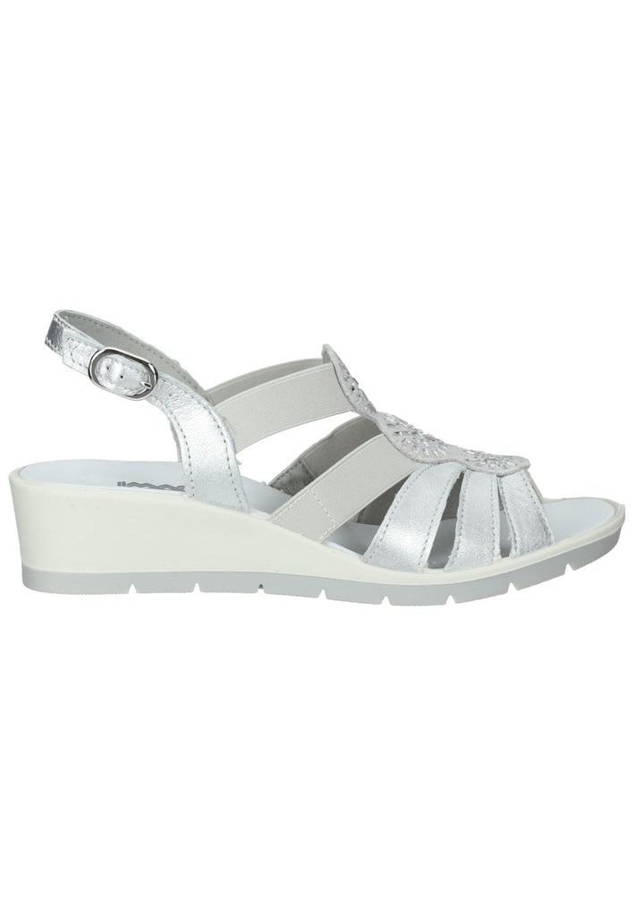 IMAC Sandalen Leder Silber/Grau