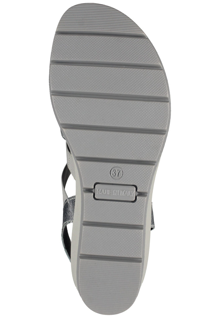 IMAC Sandalen Leder Silber/Grau
