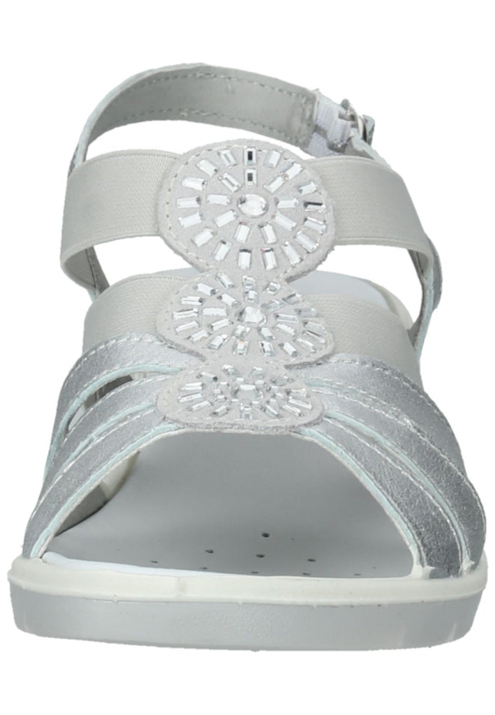 IMAC Sandalen Leder Silber/Grau