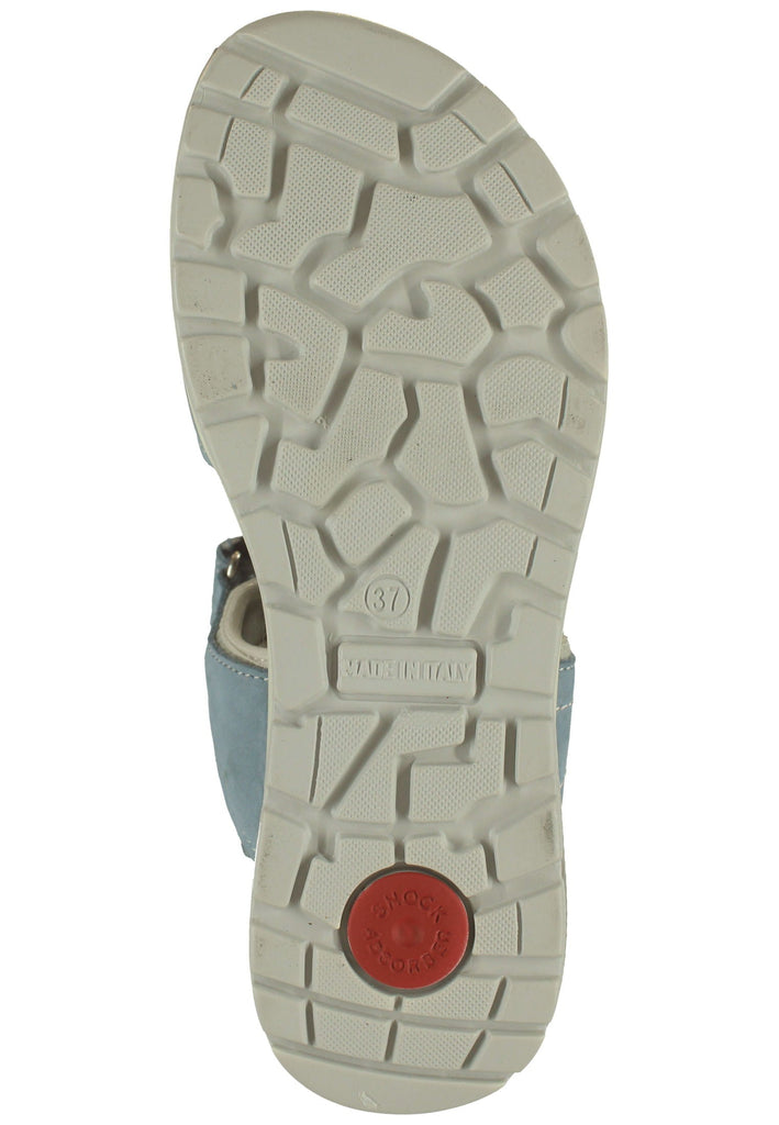 IMAC Sandalen Leder/Textil Hellblau