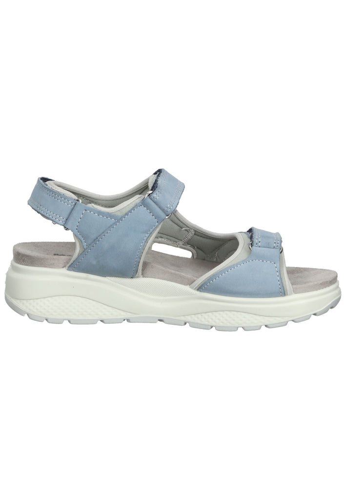 IMAC Sandalen Leder/Textil Hellblau