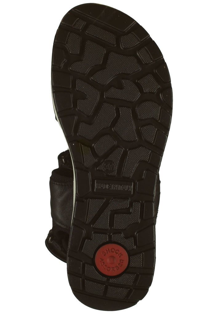 IMAC Sandalen Leder/Textil Schwarz